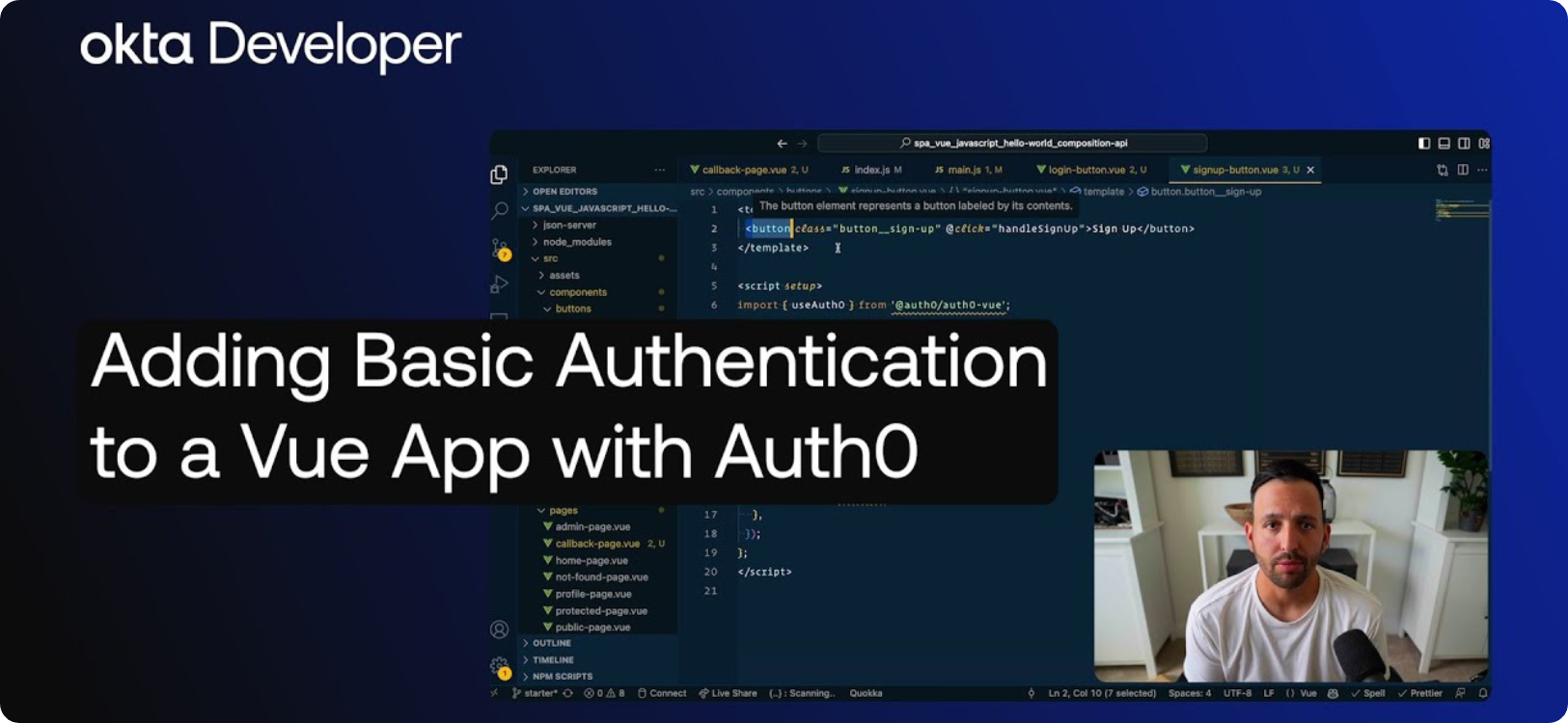 Adding basic authentication