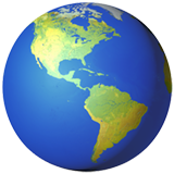 Globe of Americas